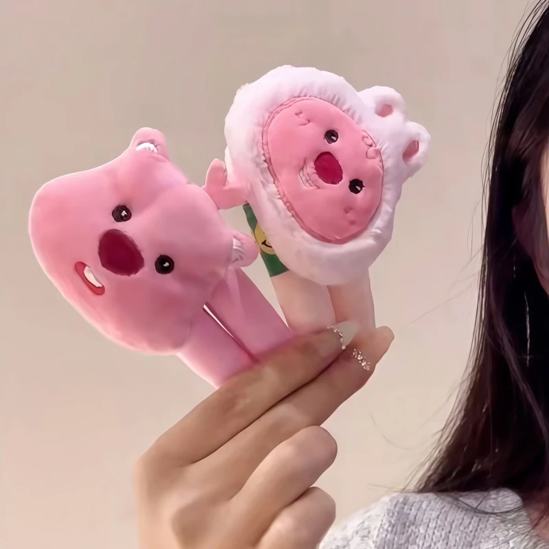 

Милый плюшевый аксессуар для волос в виде персонажа Пороро, заколка для челки в виде бобренка Лупи, кавайная детская заколка для волос в виде животного, подарок на день рождения