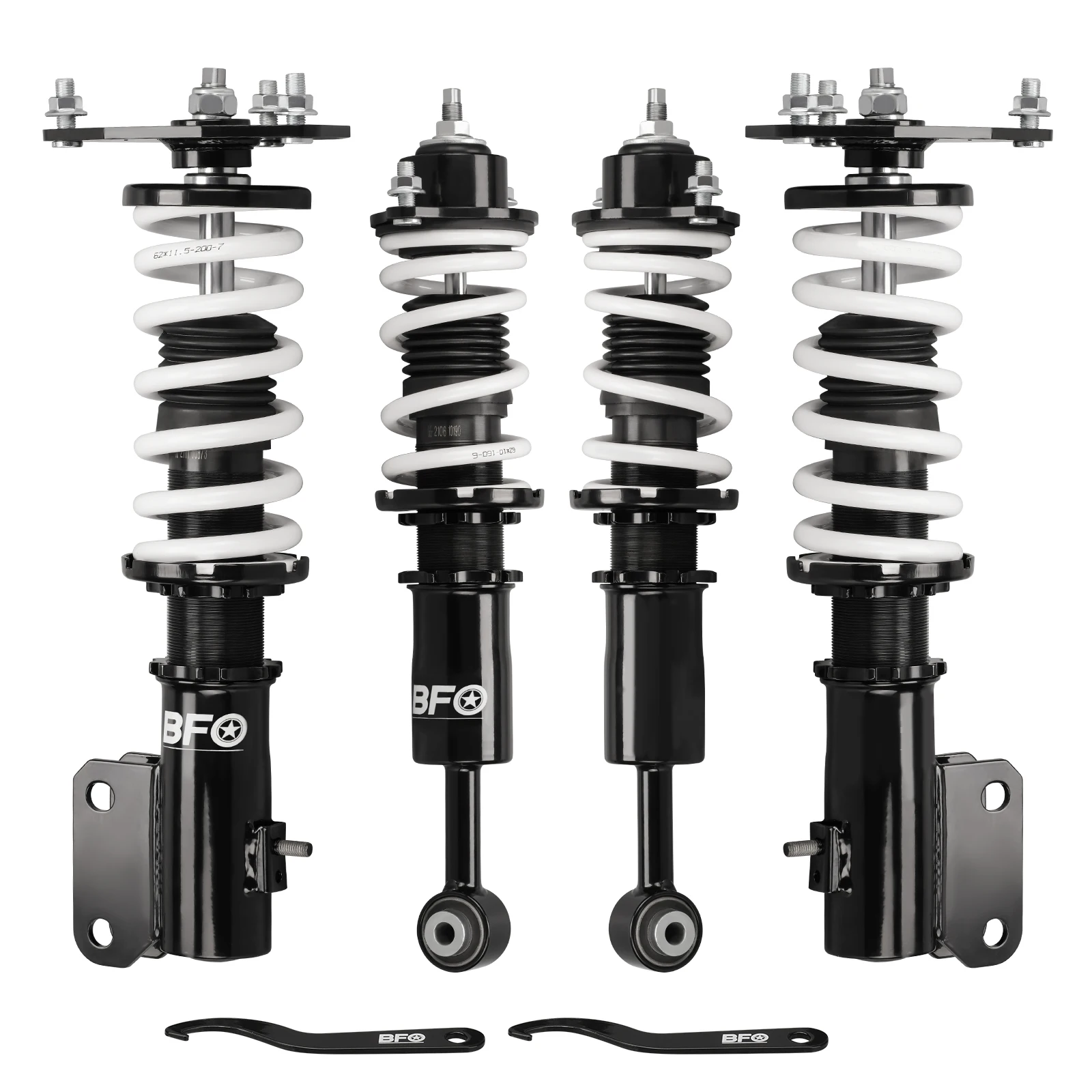 Front Rear Coilover Coil Spring Kit For Mitsubishi Lancer Ralliart 4G94 4G69 Full Coilover Springs Struts Adjustable Height