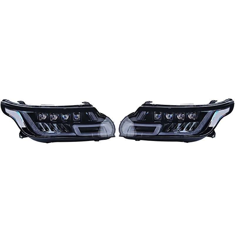 

LED 4 Lens L494 Front Head Lamp Headlight For Land Rover Range Rover Sport 2013-2017 Upgraded 2023 Plug&Play