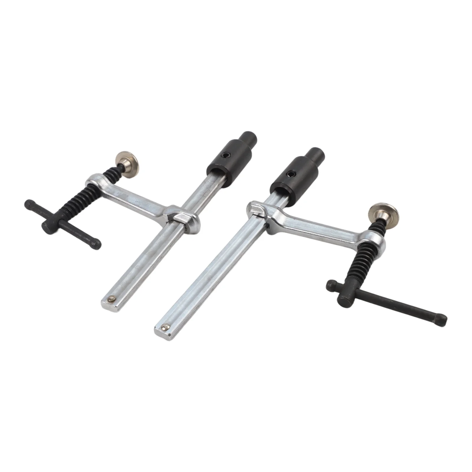 Metal Desktop Hold Down Clamp 2pcs for Woodworking Benches Designed to Fit 16mm Holes and Deliver 160mm Clamping Reach