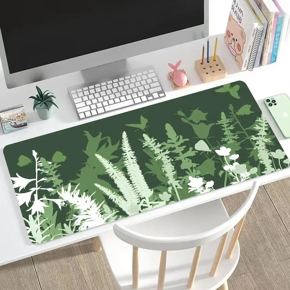 

Colored Silhouettes Mouse Pad Cute HD Mousepad Pad Extended Gaming Keyboard LargeMousepad 90x40cm XXL Nature Mouse Pad
