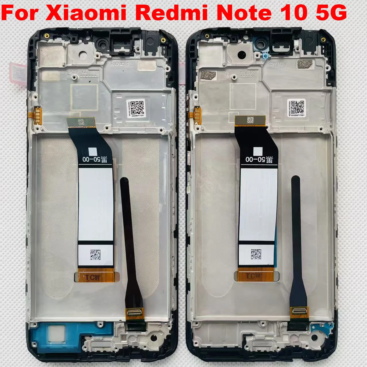 

6.5" High Brightness For Xiaomi Redmi Note 10 5G M2103K19G/Poco M3 Pro 5G LCD Display Touch Screen Digitizer LCD with Frame