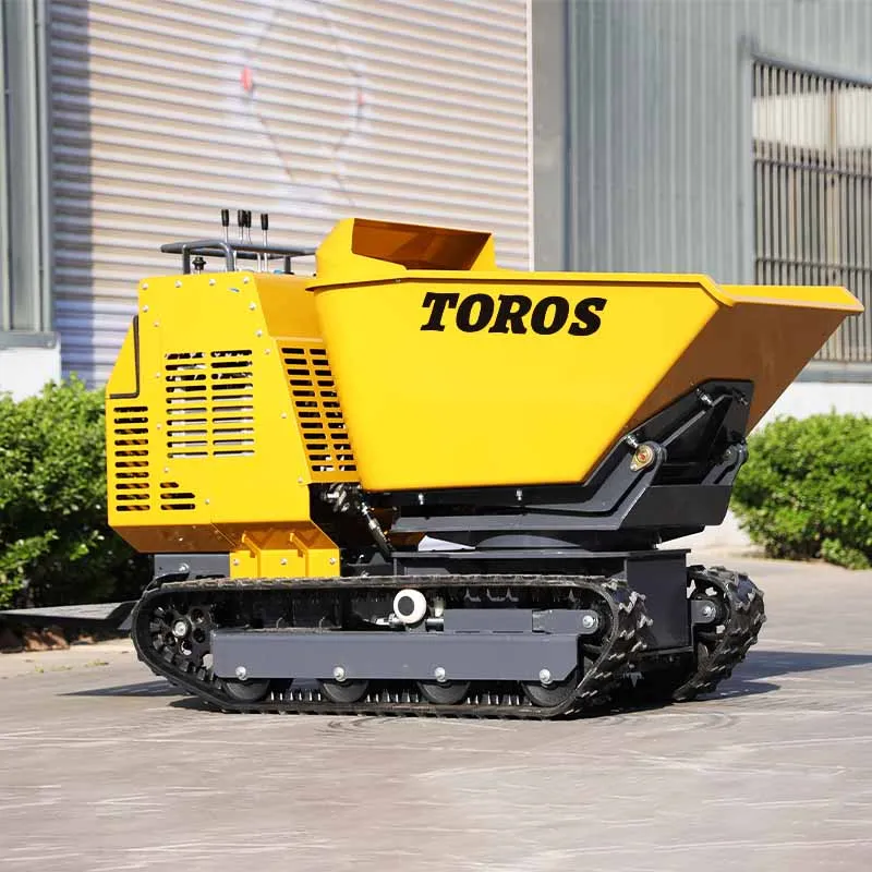 Mini Crawler Lifting Dump Loader Mini Dumper  Wuth EPA Diesel Engine Powerful Mini Dumper  With Engine And Pump For Farms