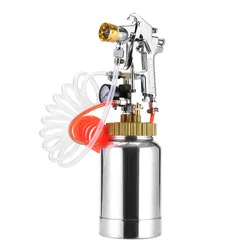 2L Pressure Tank Sprayer Latex Paint Spray Gun Commercial Marble Colorful Paint Water-in-water Spray Gun