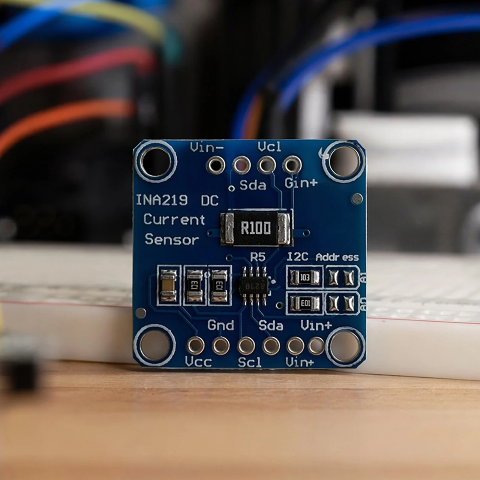 for MCU-219 INA219 Bi-directional Current Sensor Breakout Module I2C Zero Drift Power Monitoring Sensor Module