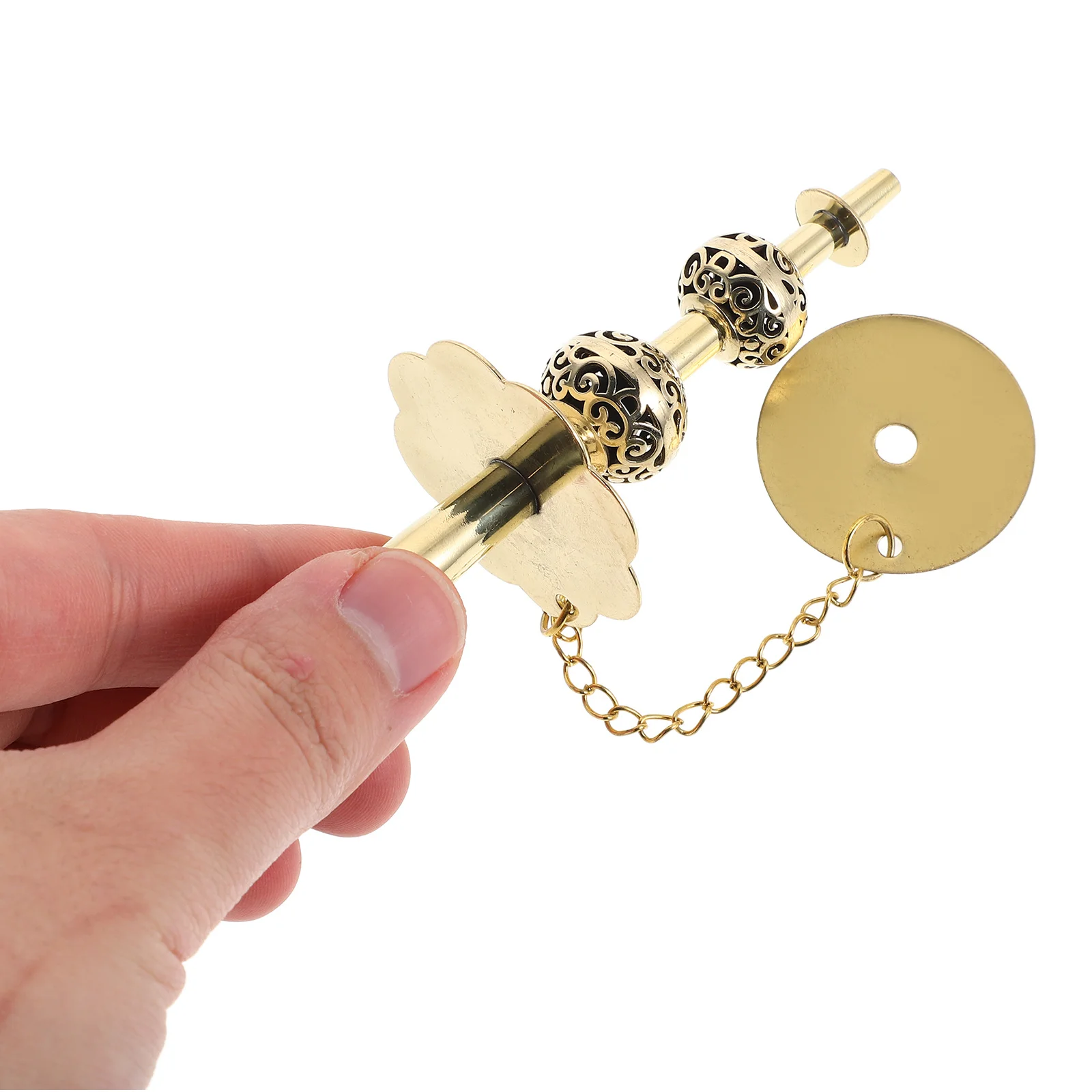 

Brass Suona Core Hollow Gourd Nonfixed Tuning Chinese Copper Core Replacement Parts Musical Instrument Accessory Suona Repair