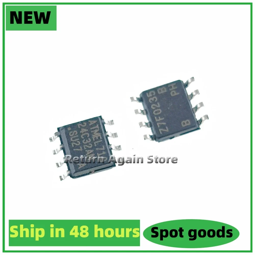 5PCS/LOT 24C32AN  SOP-8 AT24C32AN-SU27 AT24C32AN-10SU-2.7 Memory chip
