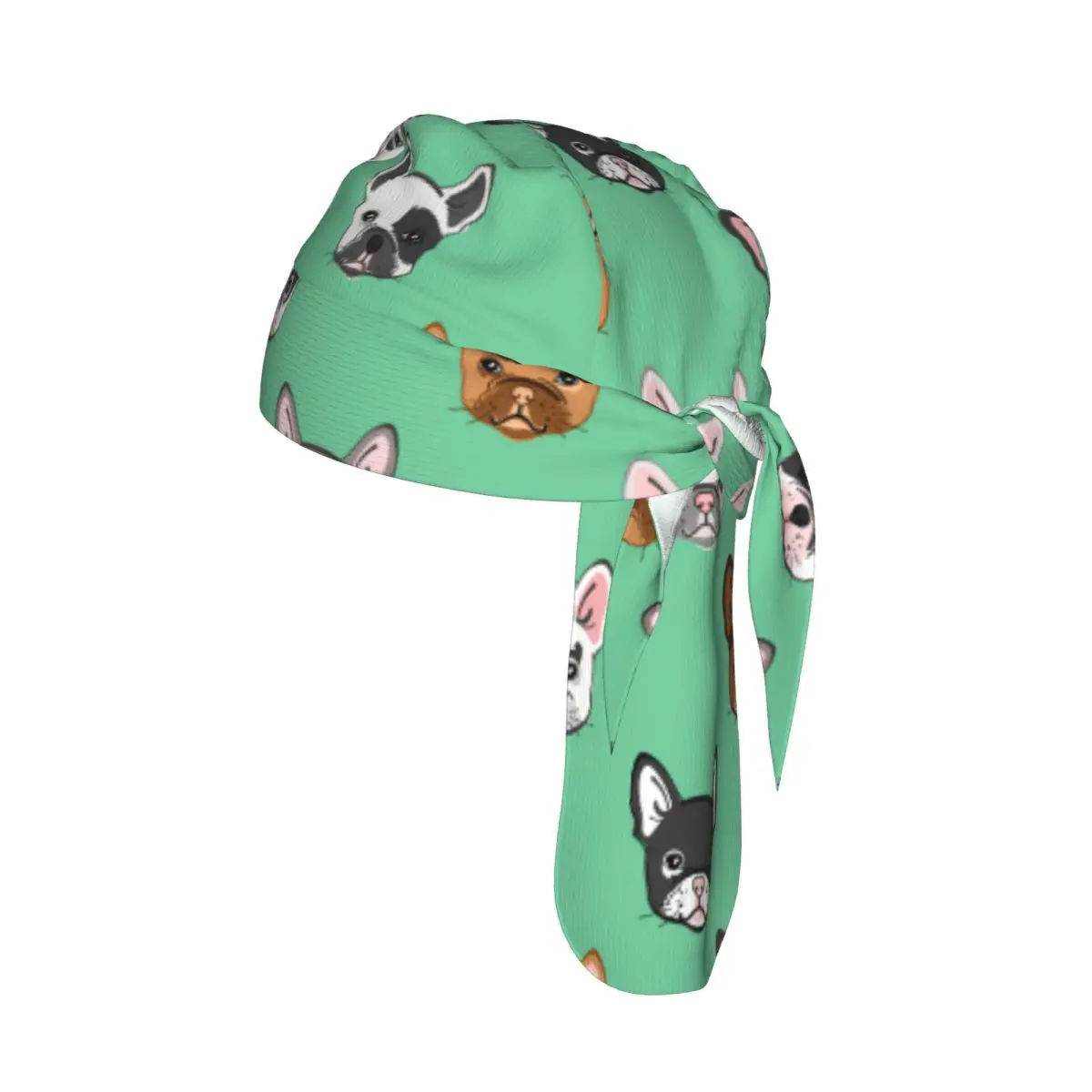 

Cute French Bulldog Sport Running Hiking Sunscreen Hood Headwear Cycling Cap Quick Dry Pirate Hat