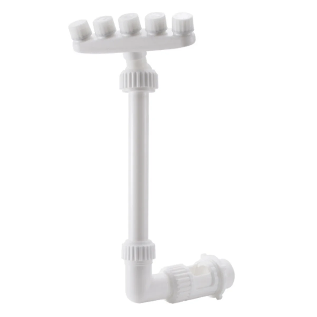 AT16 Adjustable Pool Fountain with 5 Nozzle for Inground Pools,360° Direction Control,Cooling Waterfall Sprinkler and Aerator