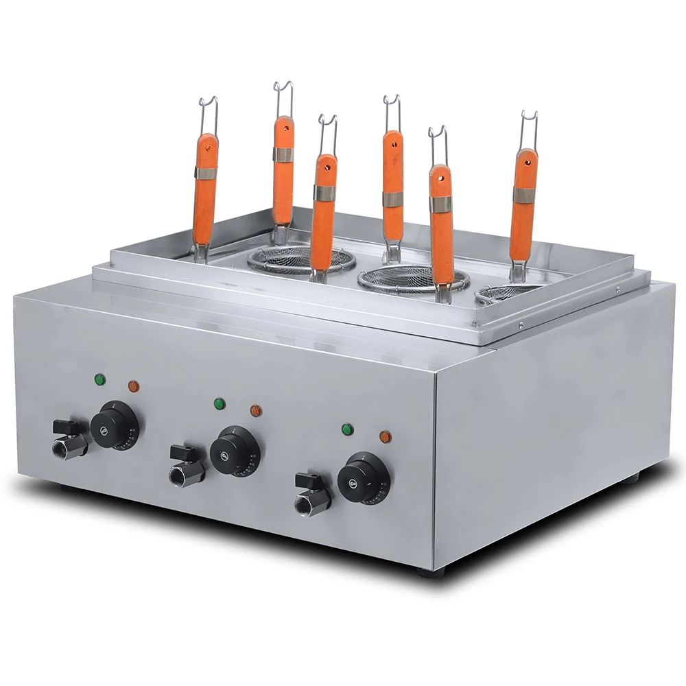 Wholesale Hot Sale Stainless Steel High Efficiency Noodle Cooker Pasta Cooker With Cabinet Suitable For Restaurants&Hotels