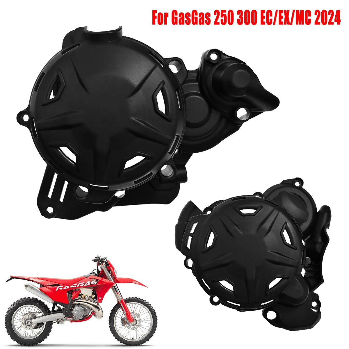 

2024 For GasGas GAS EC250 EC300 EX250 EX300 MC250 MC300 250 300 EC EX MC Motorcycle Clutch Cover Ignition Protector Guard