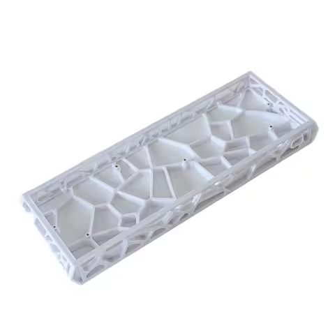 GH60 Hollow Keyboard Case Mad60 Wooting60 Raven61 win60 GT60 Custom Keyboard Shell White/red PC Gamer Mechanical Keyboard Gifts