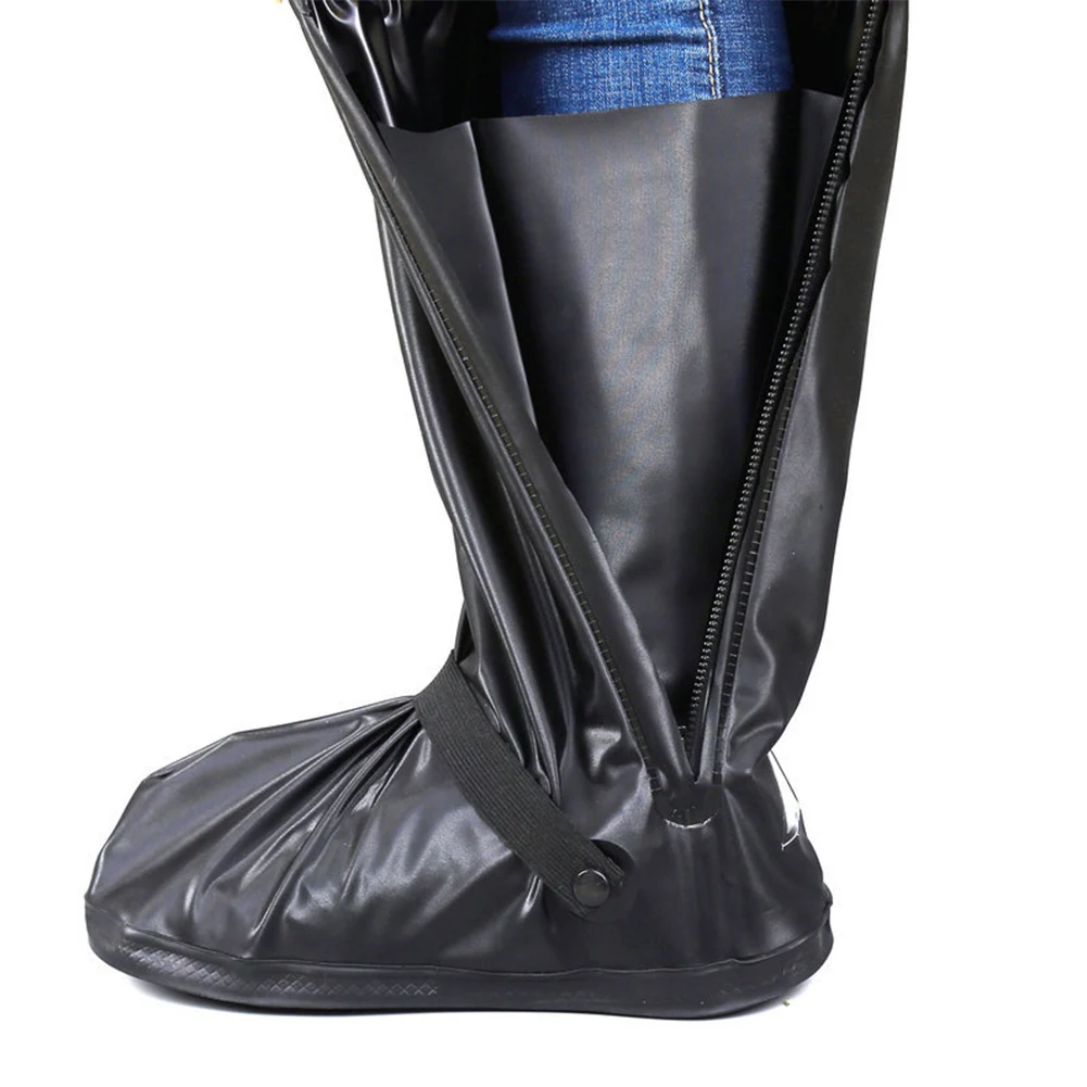 Rainproof Shoes Cover Waterproof Reusable Motorcycle Bike Thick Rain Boot Shoes Covers Rain Boots Protective Gear High Quality