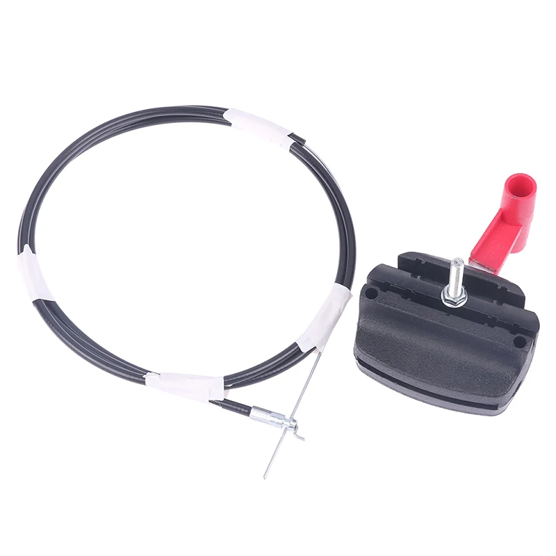 Imagem -04 - Plástico Liga Interruptor do Cabo do Acelerador Lever Control Handle Kit para Cortador de Gramado Jardim 56 Alta Qualidade