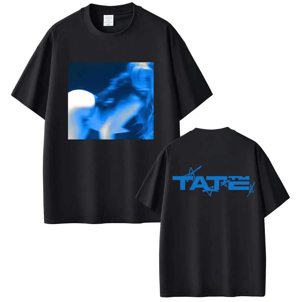 

Tate McRae TiT for Tat Album 2025 T-shirt Men Women Fashion Pop Music T Shirt Unisex Casual Cotton Vintage Short Sleeve T-shirts