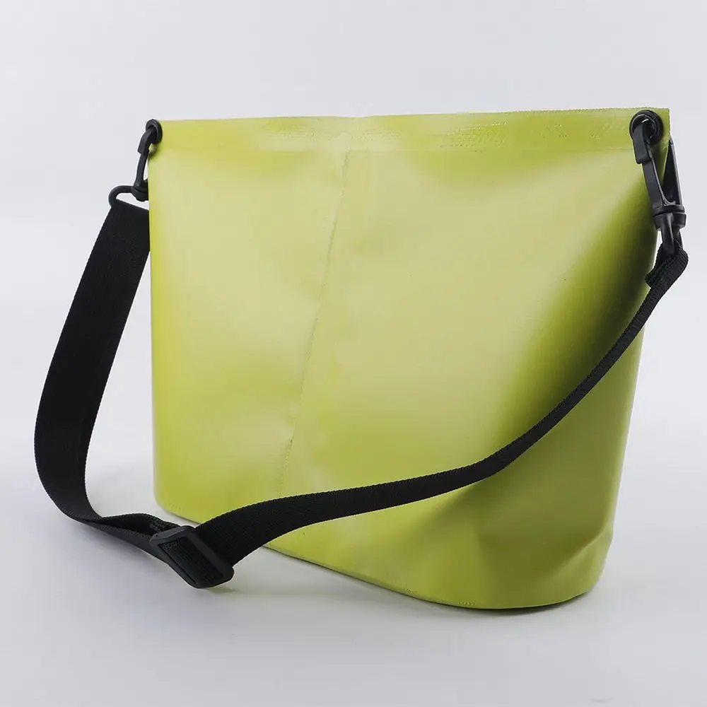 Bolsa de almacenamiento impermeable creativa, bolsa de natación portátil de PVC de gran capacidad con cremallera, bolsa seca impermeable flotante