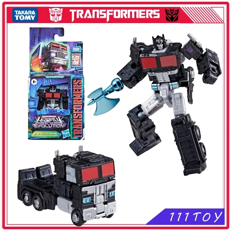 In Stock Takara Tomy Transformers Toy Legacy Evolution Core Nemesis Prime Anime Figures Robot Toys Action Figure Gifts Hobbies