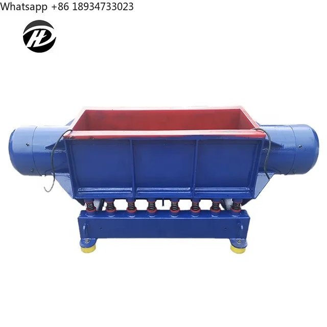 Hot Sale 400L Tumbling Machine Mass Finishing Trough Tumbler Tub Shape Vibratory Finishing Machine with Core Motor Component