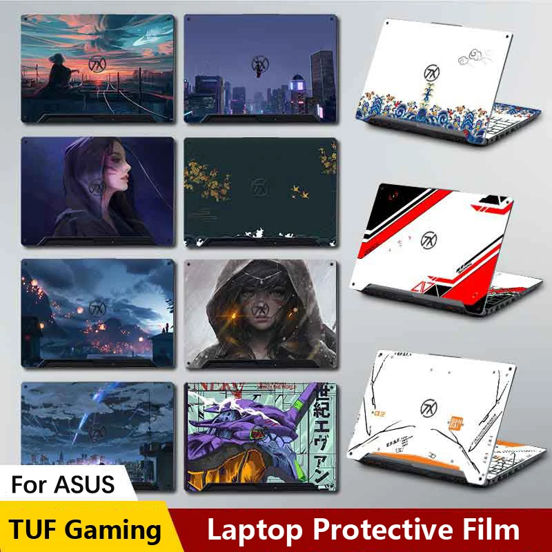 Skin Stickers for ASUS TUF Gaming A15 FA506QM FX505DT FX506L FA617 FX705/6 AIR FX516 FX516P FA507 FX5072 FA506IU Gaming Laptop