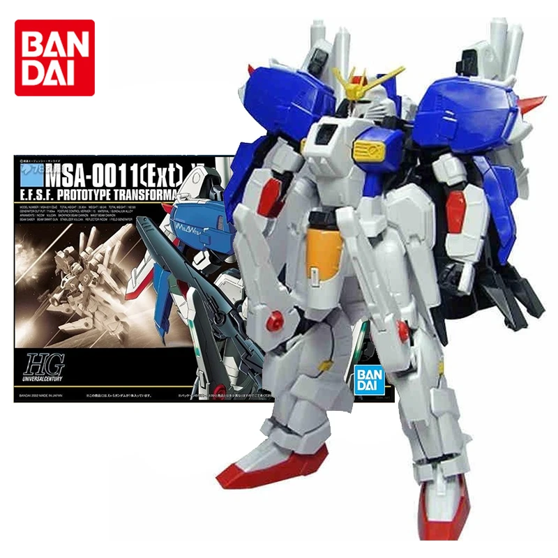 

Bandai Genuine Gundam Model Kit Anime Figure HG 1/144 MSA-0011(Ext) Ex-S Collection Gunpla Anime Action Figure Toys for Children