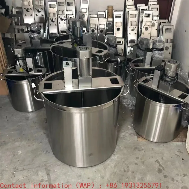 

【2026】40cm Electric Stainless Steel Bucket Automatic Stir-Fry Mixer Sauce Pot Sauce Cooking Machine
