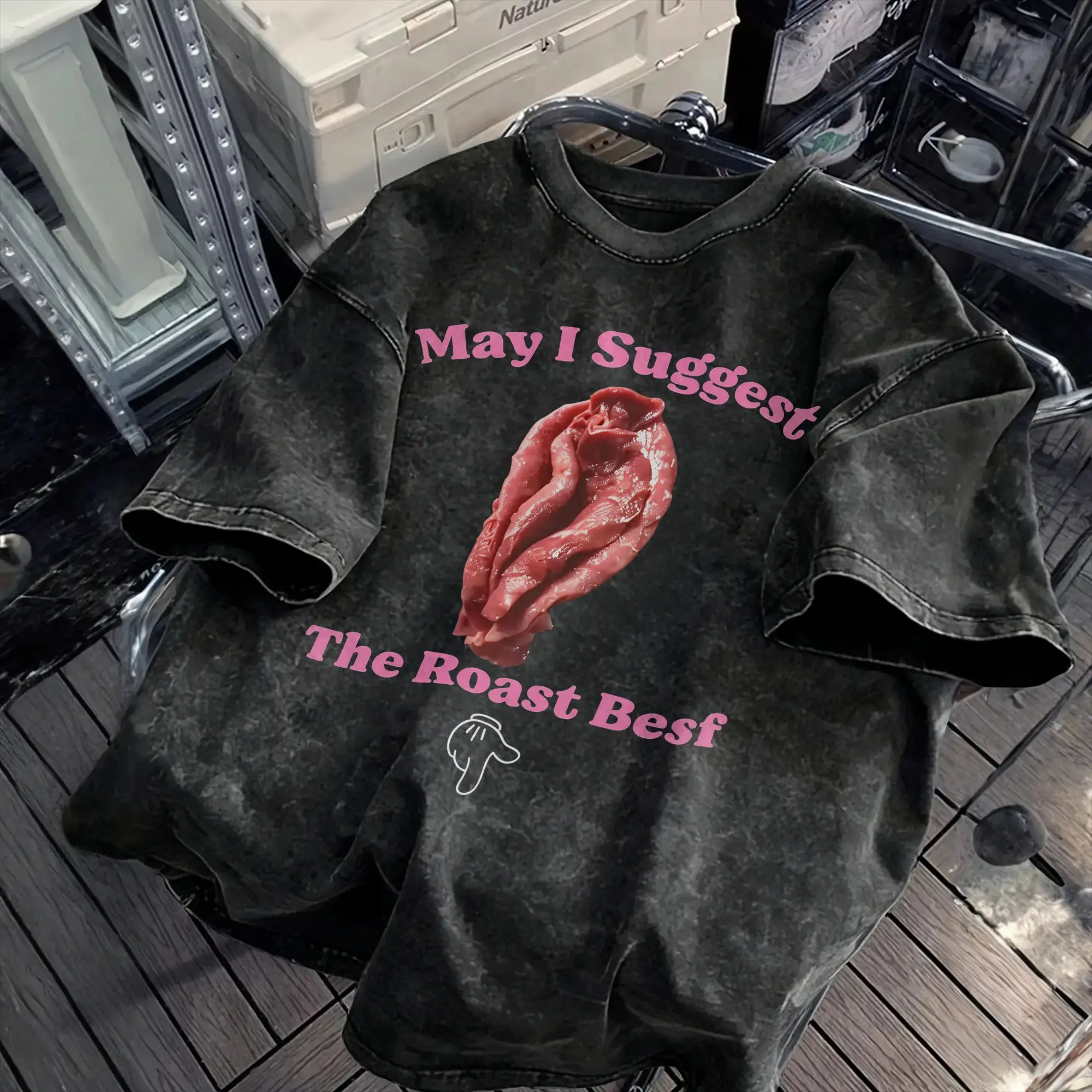 May I Suggest The Roast Beef  T Shirt Men Cotton Casual T-Shirts O Neck  Tees Short Sleeve Clothing Gift Idea
