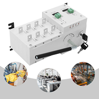 Modern Dual-power Automatic Transfer Switch with 2 Keys 4P 100A for Urban Residential Areas