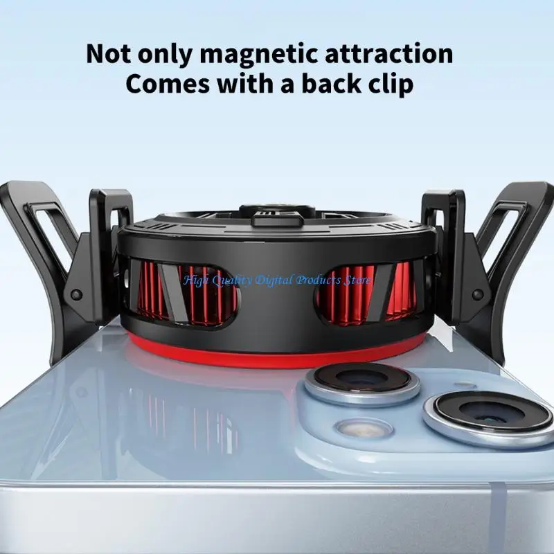 U2JE Upgrades Phone Cooling System with Temperature Adjustment & Strong Magnet