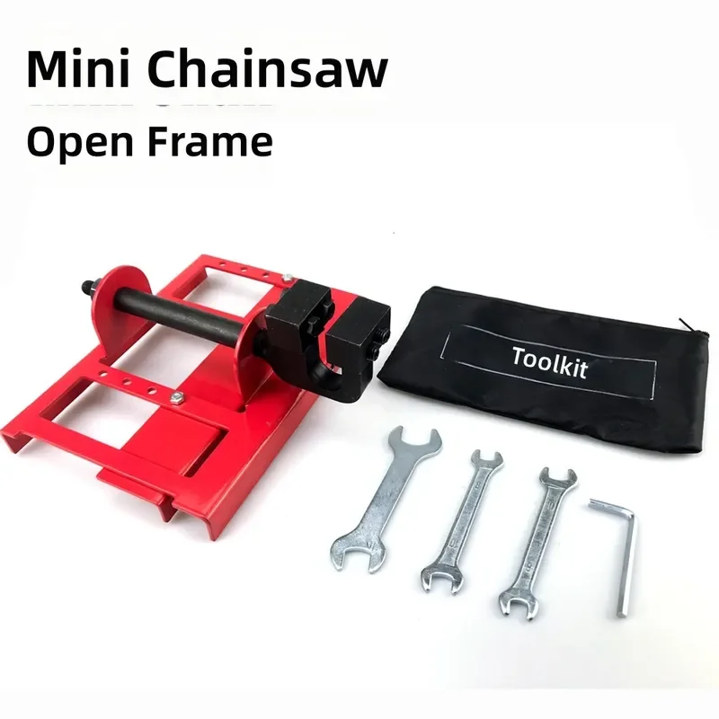 Mini Chainsaw Vertical Cutting Guide Rack Labor Saving Portable Woodworking Accessory Tool for Precise Straight Cuts