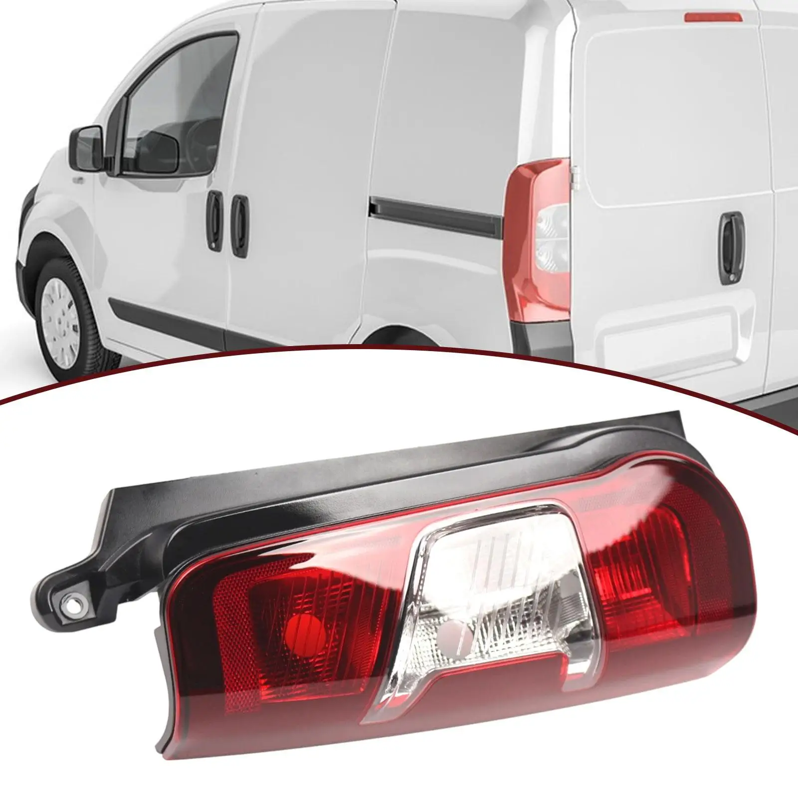 

Left Side Tail Light 9819235880 Easy Installation Professional Wear Resistant Car Accessories for Peugeot Partner 2019-2024