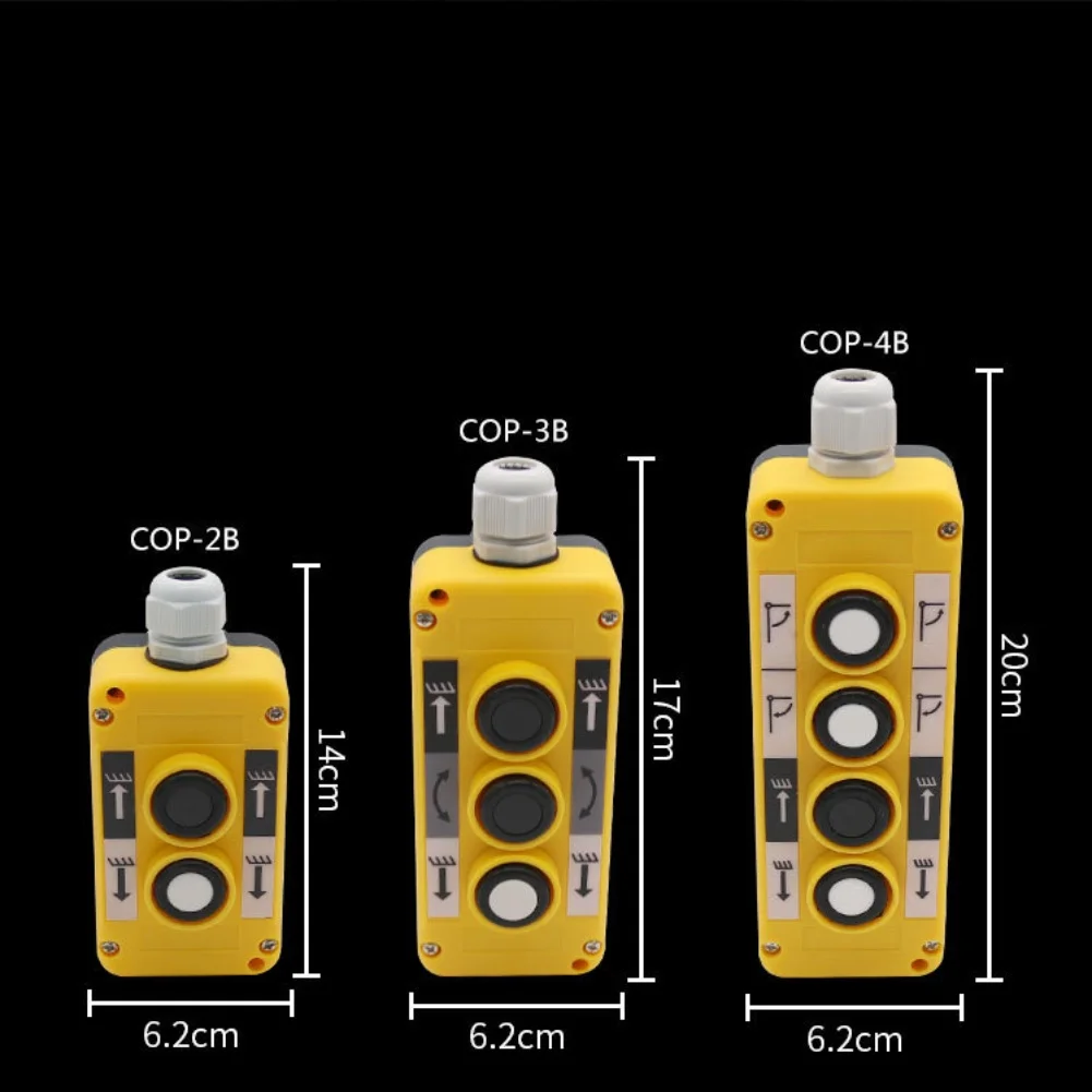 Push Button Pendant Crane Control Switch Working Current 2A 5A High Rise Building Lifting Switch As Shown In The Picture