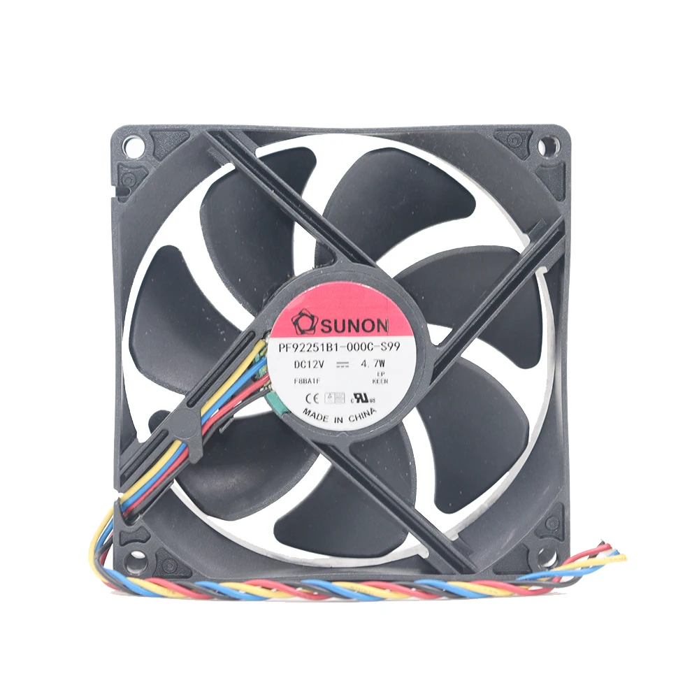 Brand new original Jianzhun 9025 12V4.7W 9cm Video Recorder Temperature Control Case Fan PF92251B1-000C-S99