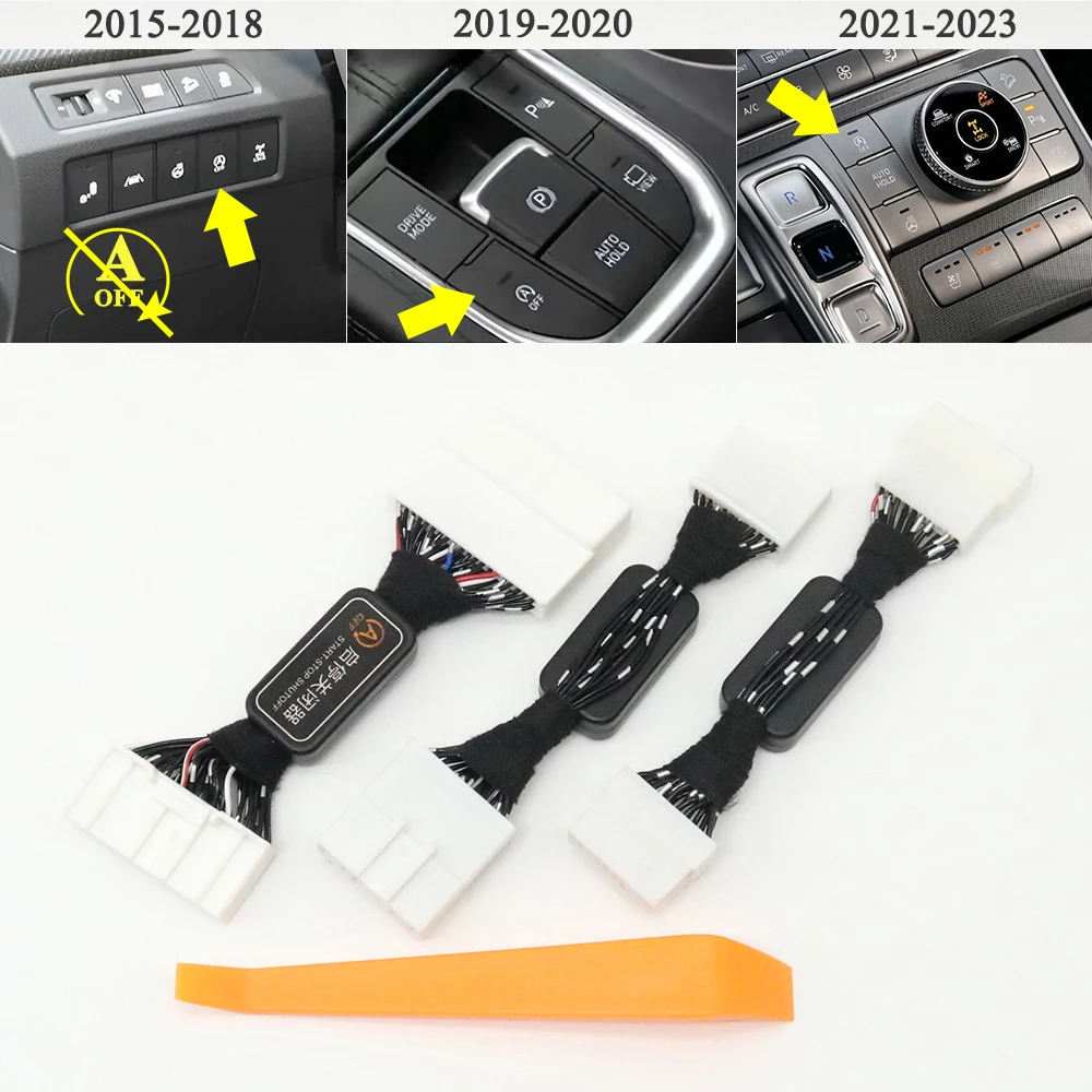 

Automatic Idle Start Stop Canceller Eliminator Engine Off Closer Disable Cable Delete Control Plug For Hyundai Santafe 2015-2023