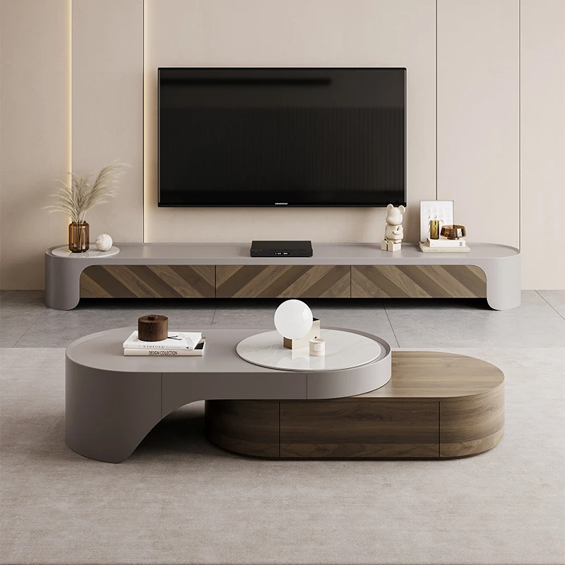 

Modern Wood TV Stand Standing Bedroom Living Room Mobile Bedroom TV Stand Laptop Shelf Storage Moveis Para Casa Luxury Furniture