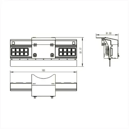 Lesu Model metalowe światło tylne dla 1/14 Diy Tamiyaya R620 R470 Rc ciągnik siodłowy zdalnie sterowany samochód Th14140