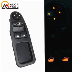 6554.ZJ For Fiat Scudo Citroen Jumpy Citroen Dispatch Peugeot Expert Master 2007 - 2016 Power Window Switch Control Button