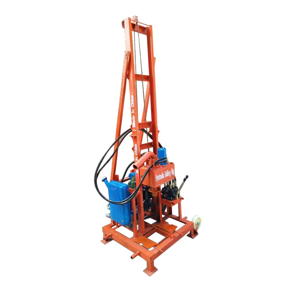 Top Quality 100m Small Water Well Drilling Rig Machine Drill Rig for Sale