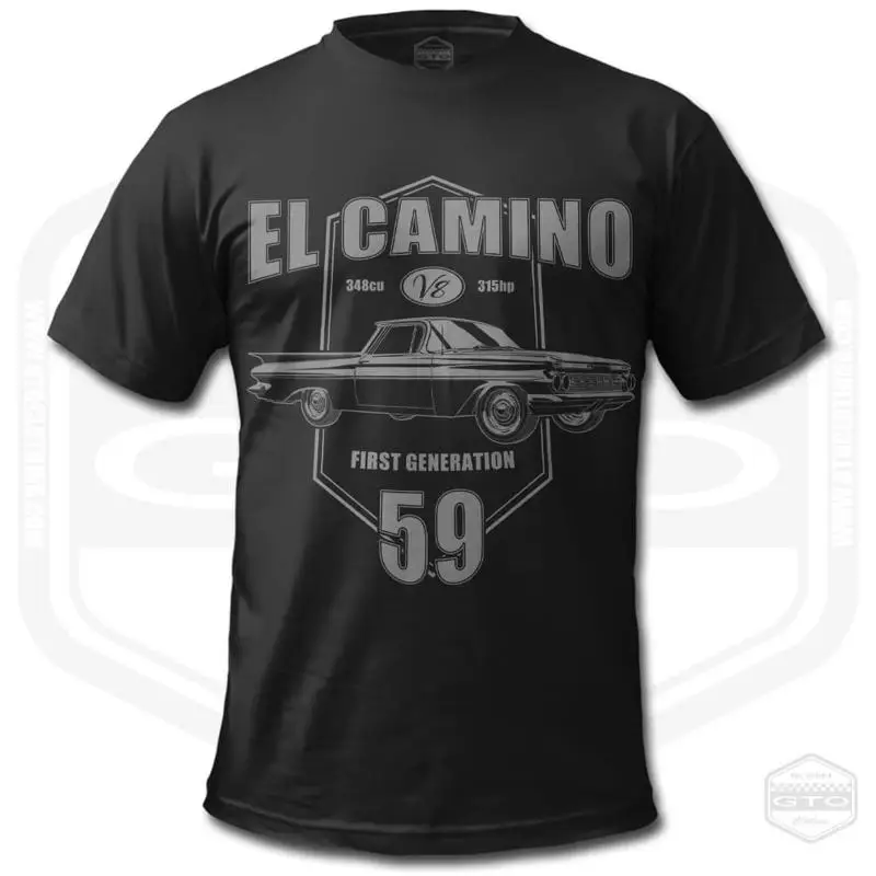 1959 El Camino Badge Classic American Car T-Shirt