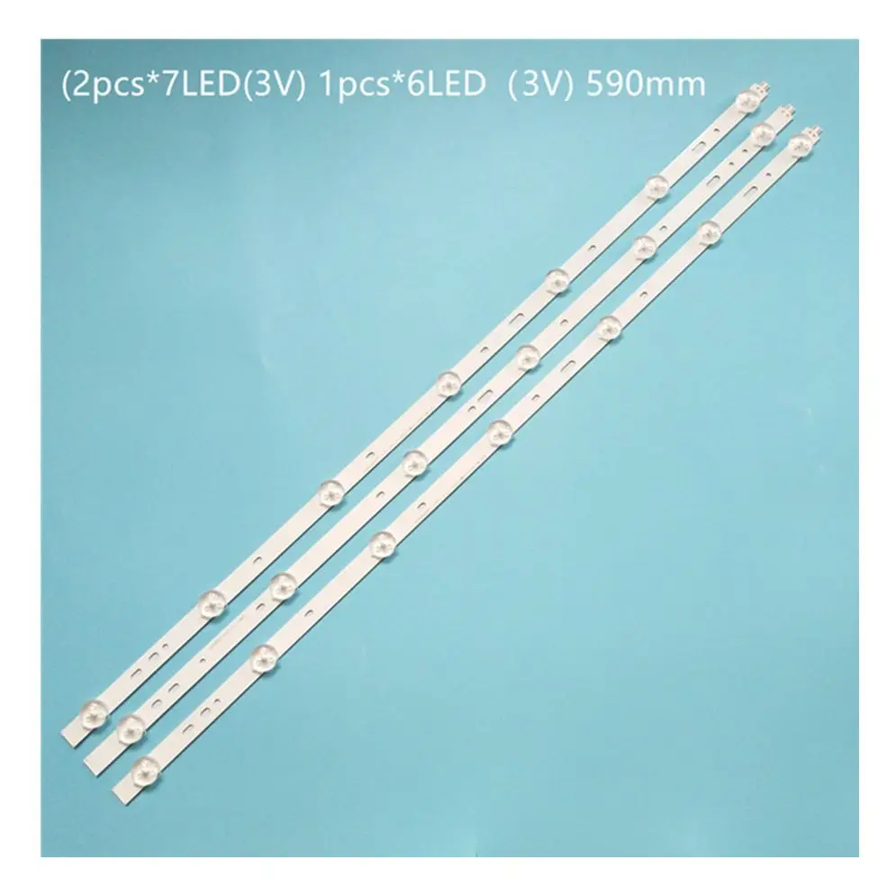 

TV LED Backlight Strips For JVC LT-32HA46U 32" inch TV Bars SVS320AA6_6LED_Rev.5 Bands Rulers SVS320AD7_7LED_REV.1 LTA320AP33