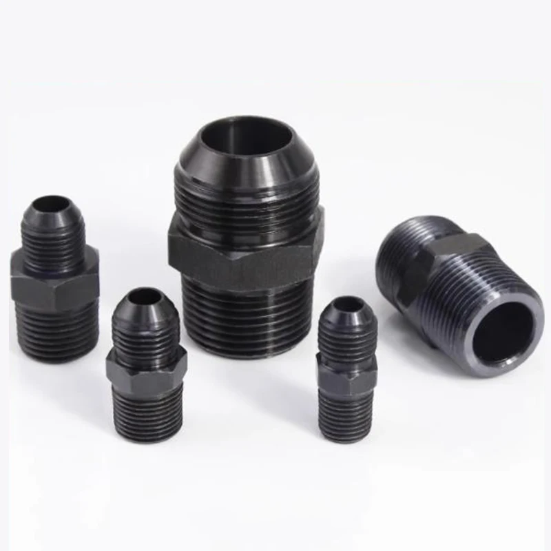 BSP 1/4"-1" to Metric (M12-M30) C-Type Male Thread Hydraulic Adapter, High Pressure 5000Psi Pipe Coupler for Excavator/Tractor