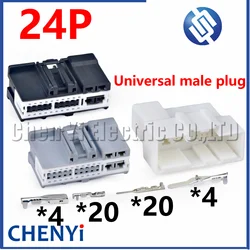 24 Pin Auto connector Door car window module engine automatic start stop module plug 54001400 2288274-1 2288274-2 For Ford