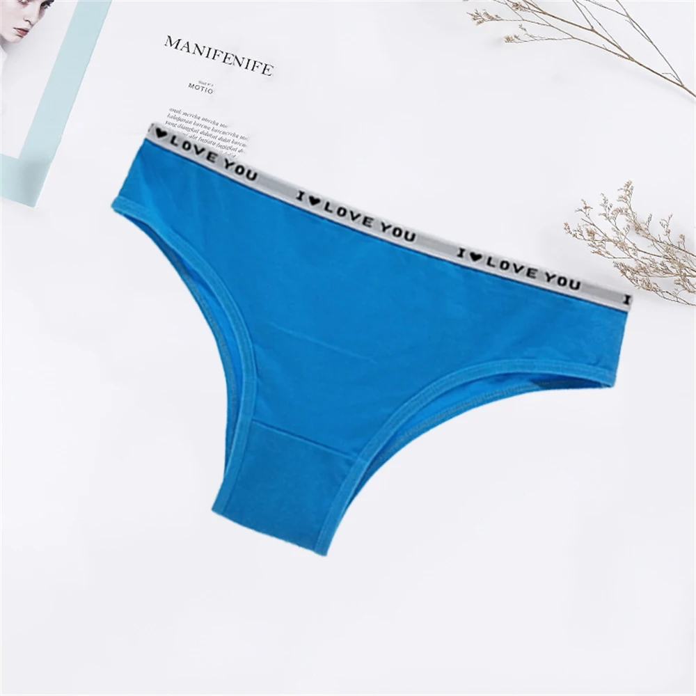 Underwear Women Panties Sexy Half Hips Covers Low Waisted Briefs Hipster Ladies Knickers Lingerie Intimates 3 Pcs/set