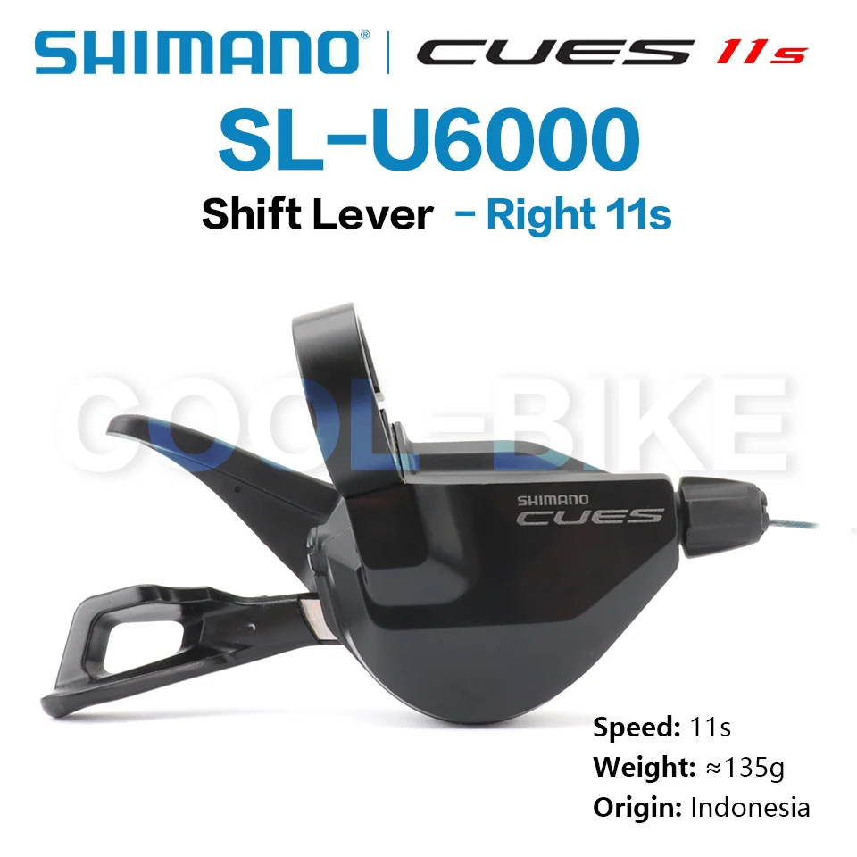 Shimano CUES U6000 11s Groupset SL-U6000 RD-U6000  CS-LG400 CS-LG700 Cassette Sprocke LG500 Chain 11Speed MTB Bike Part