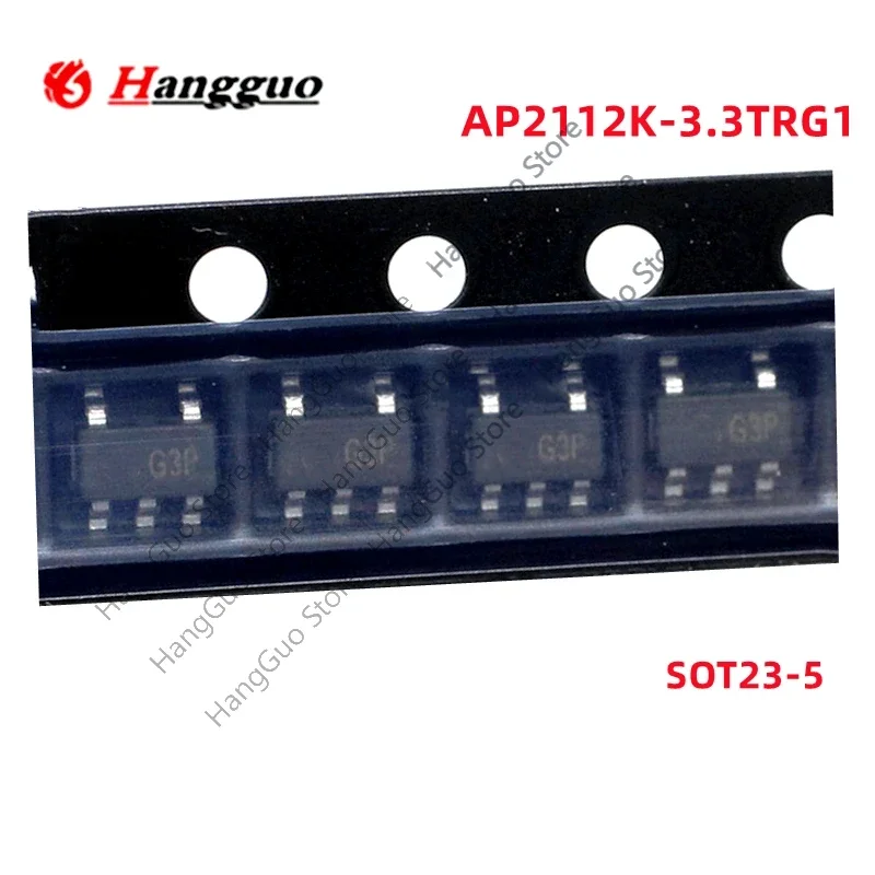 10Pcs/Lot AP2112K-3…