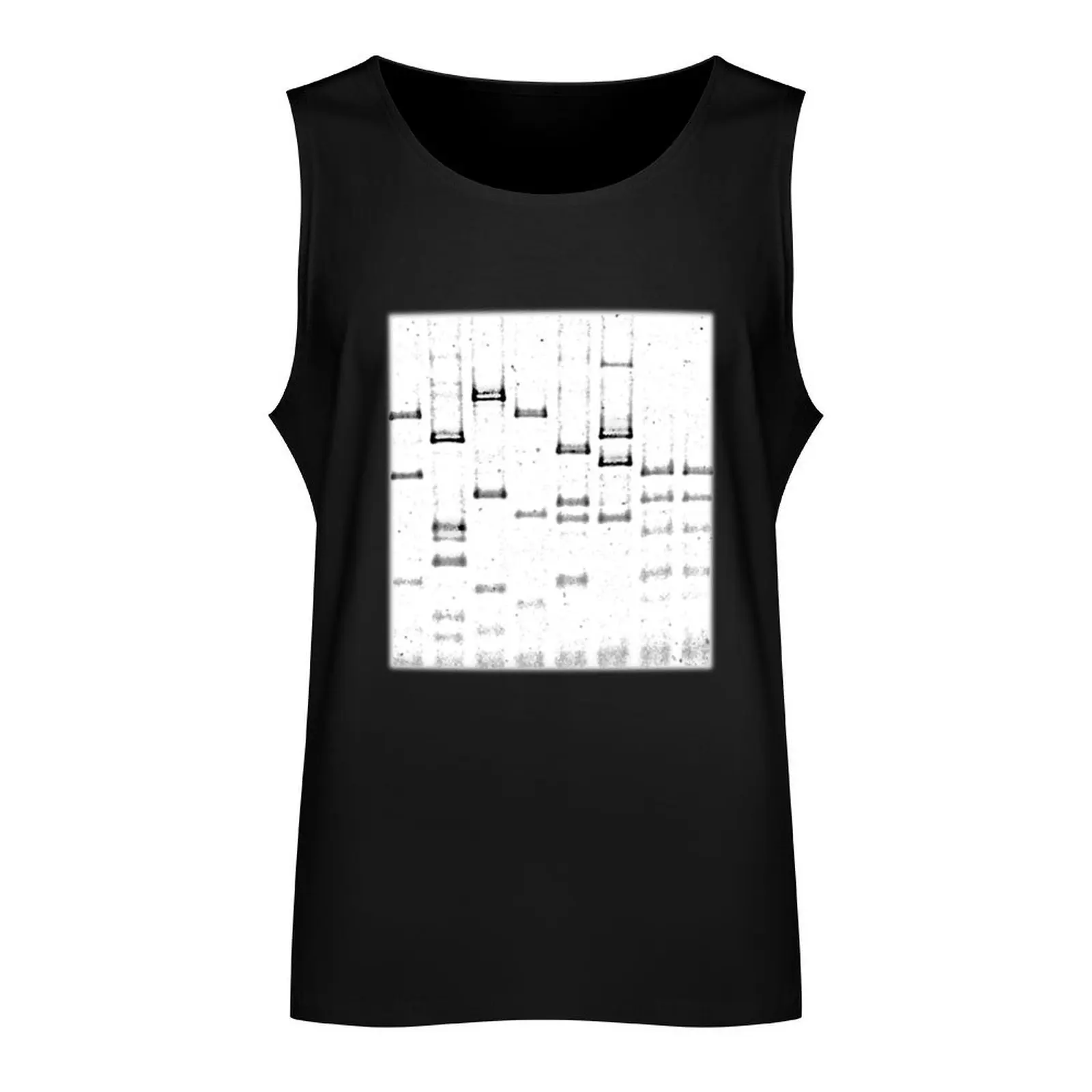 Realistic agarose gel electrophoresis Tank Top sleeveless shirt man gym men gym