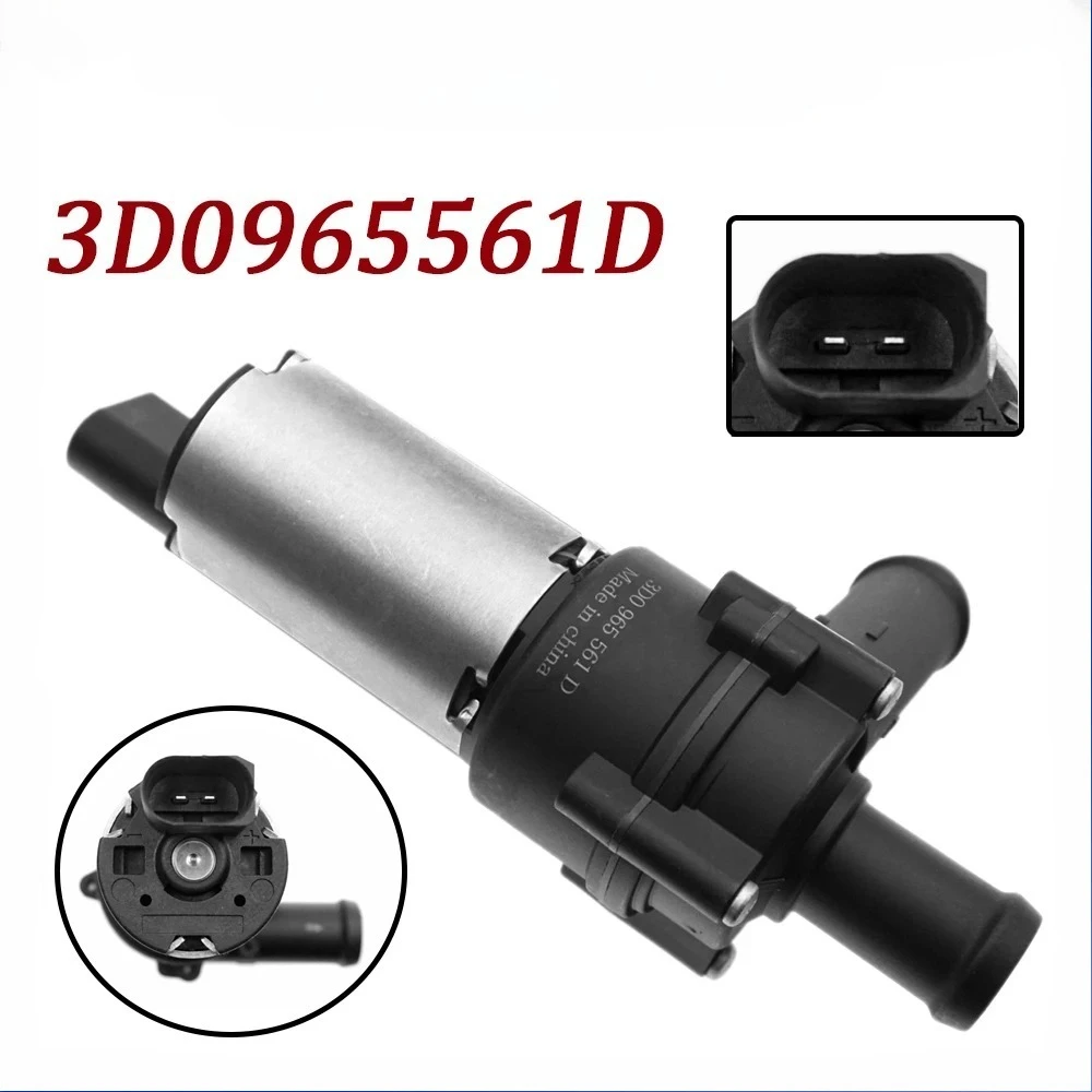 

Auxiliary Coolant Water Pump 3D0965561D 95510656101 1J0965561A For VW Sharan Bora Eos Golf Passat Phaeton Audi A3 A6 R8 TT