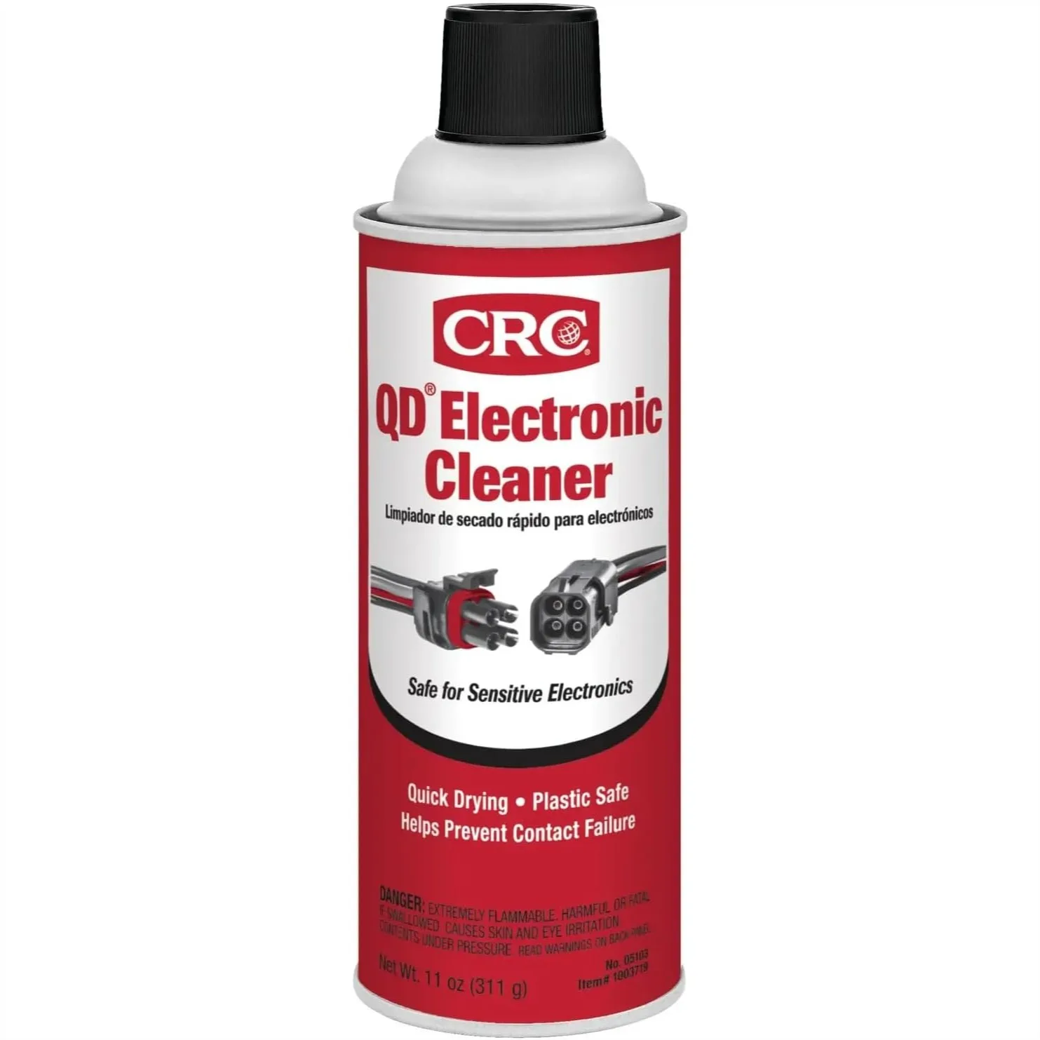 

QD Electronic Cleaner for Sensitive Electronics, Fast Drying Plastic Safe Residue Free 11 oz Aerosol