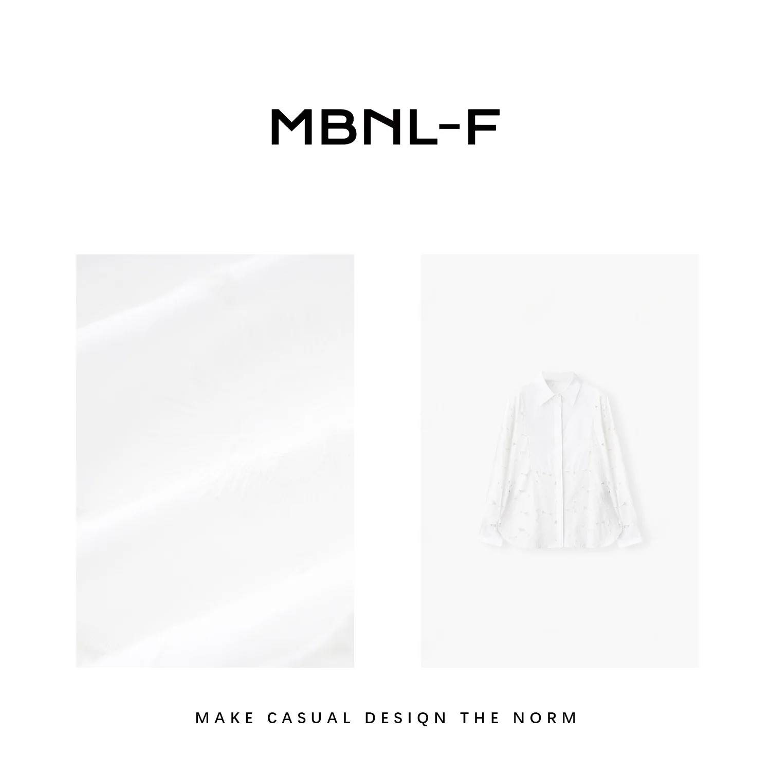 

MBNLF Mirror Flower 2024SS Casual Versatile irt Jaet New Arrival XMX08 Women's Faion Spring Seasonal Top