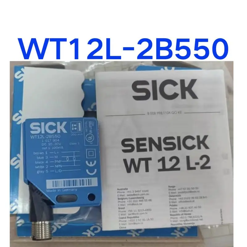 New photoelectric sensor WT12L-2B550 fast shipping