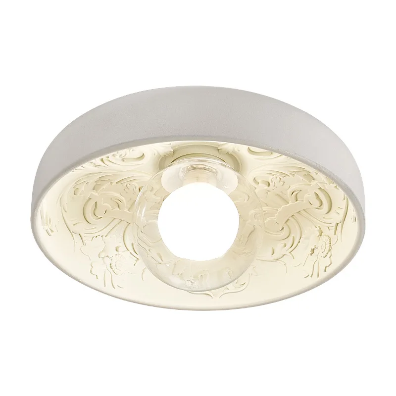 

Creative, Nordic, Cream Style, Balcony Entrance Light